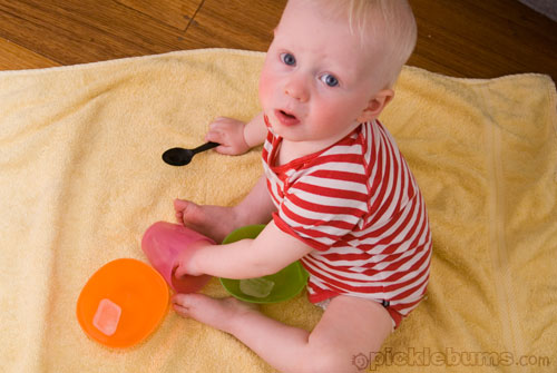 Sensory Play – Keep it Simple with Ice Blocks