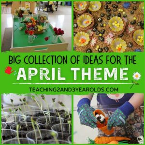 preschool April theme ideas