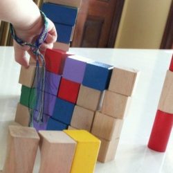 Block Shape Sorting Activity for Kids
