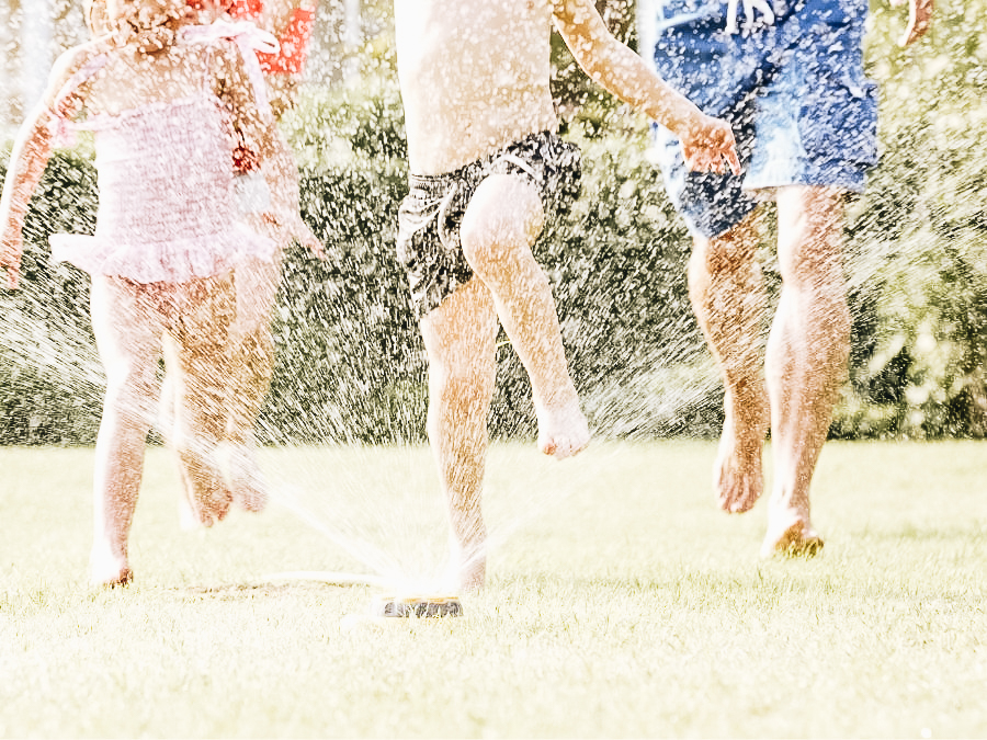 Run Through Sprinklers