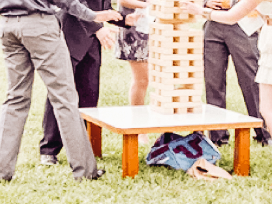 Play Giant Backyard Jenga