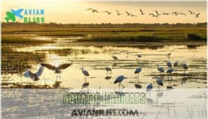 aquatic habitats