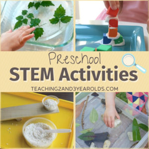 Preschool STEM Activities