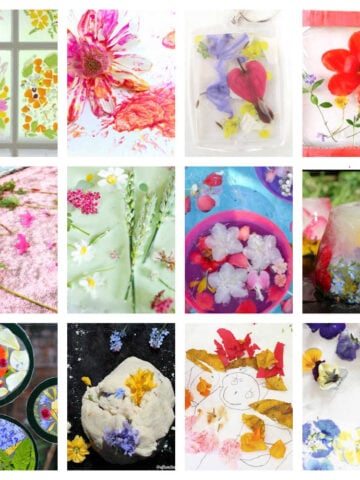 Fun Backyard Activities For Kids - Flower Crafts