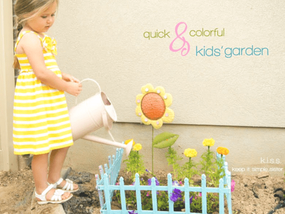 Quick gardens for kids