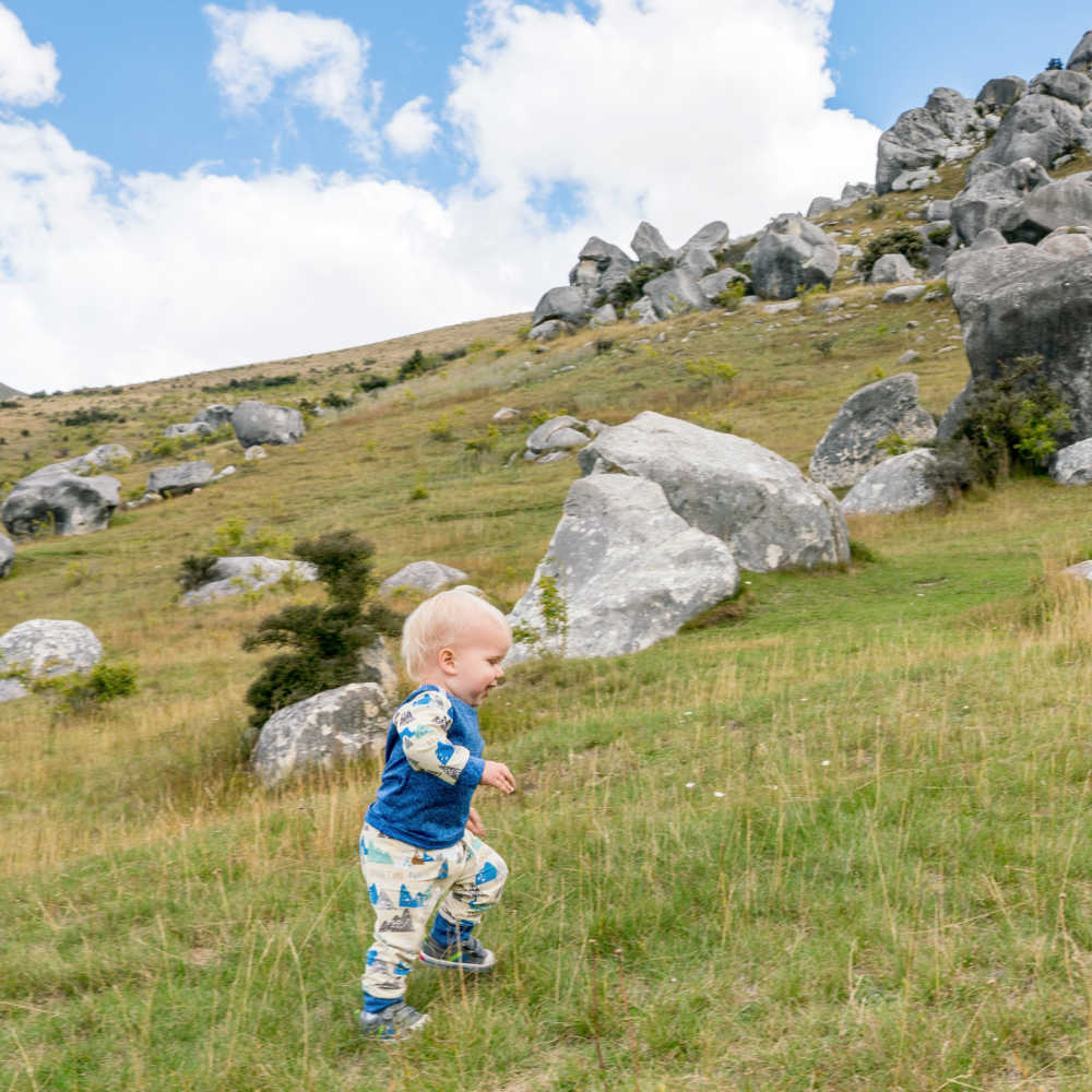 Fun Outdoor Activities With Kids Climbing Hills