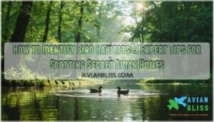 how to identify bird habitats