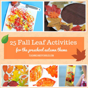 25 Fall Leaf Activities