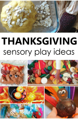 Thanksgiving Sensory Play Activities for Kids