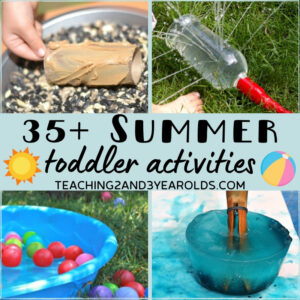 toddler summer activities
