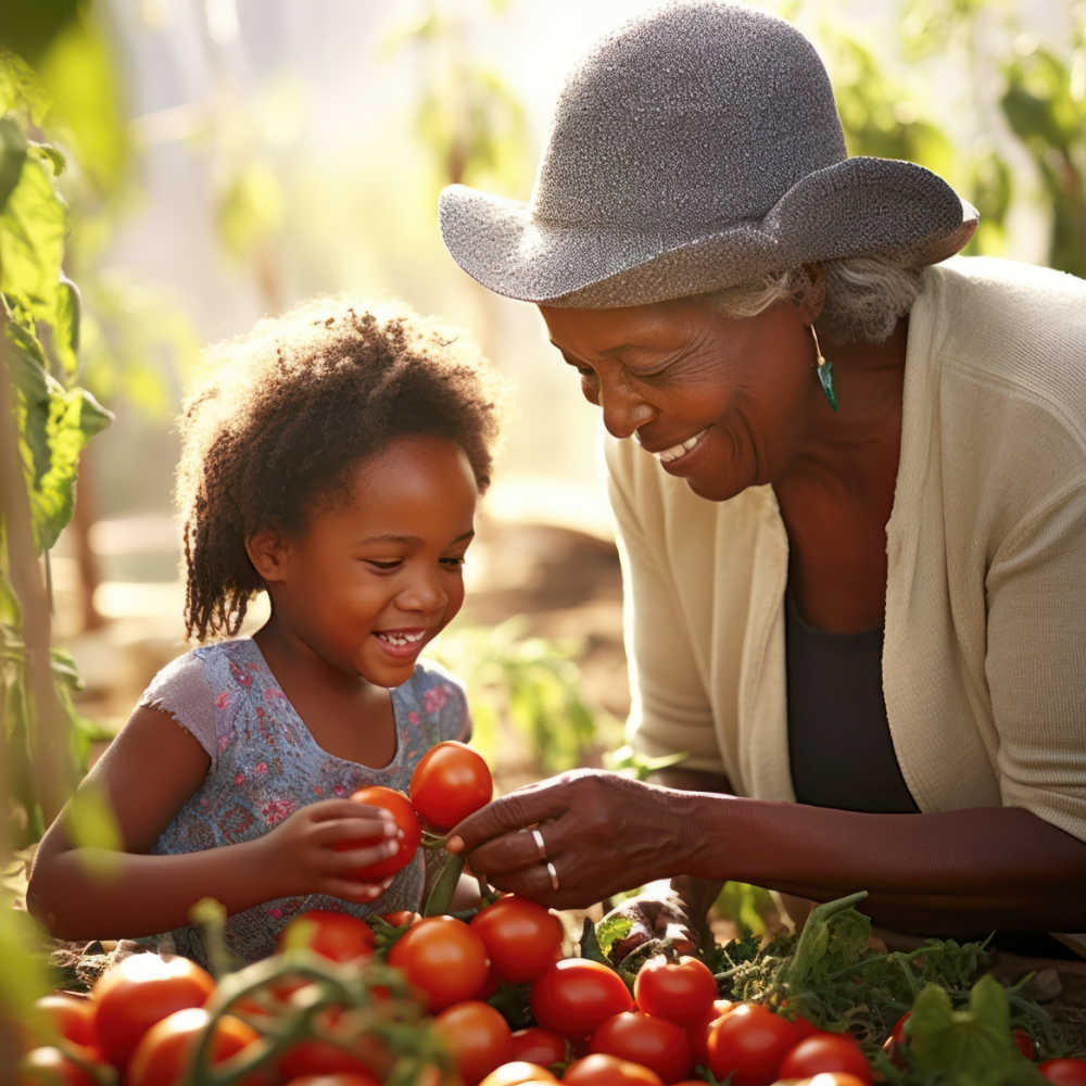 Fun Outdoors Activities With Kids - Harvesting