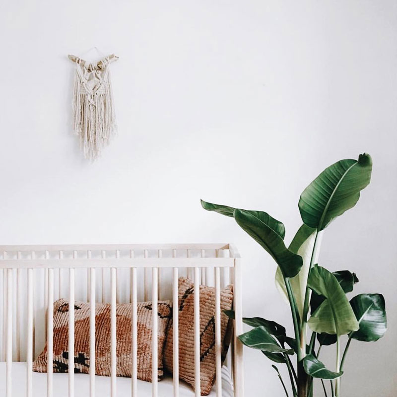 Boho Baby Nursery Room Inspiration by Kids Interiors