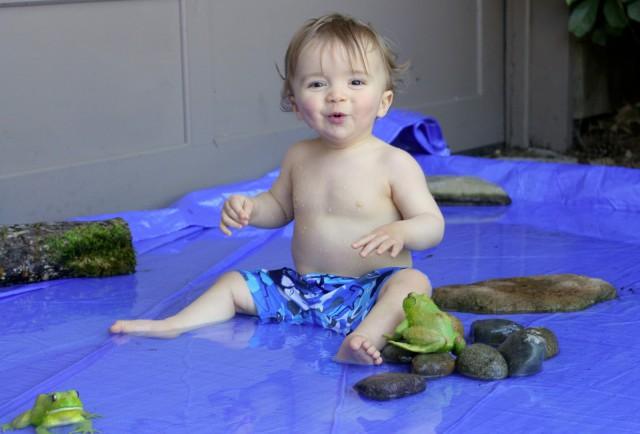 A picture containing person, indoor, baby, child
Description automatically generated