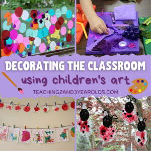 decorating the classroom