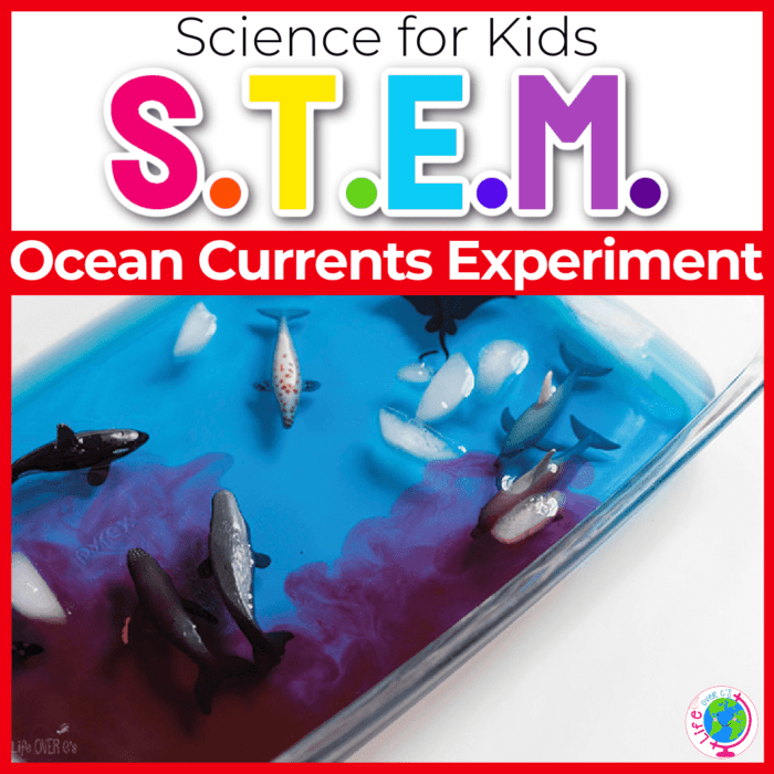 ocean currents science experiment stem investigation