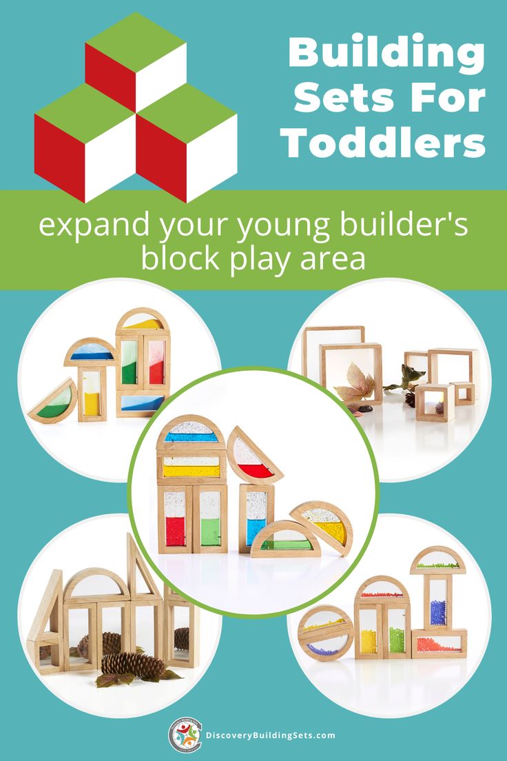 This may contain: the instructions for building sets for toddlers