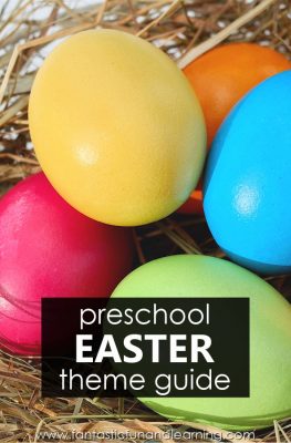 Preschool Easter Theme Planning Guide with Lesson Plans and Easter Preschool Activities