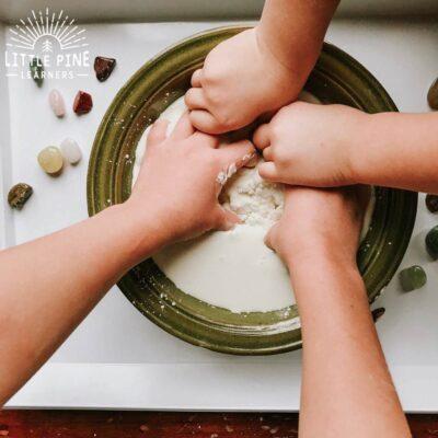 Oobleck and Rocks