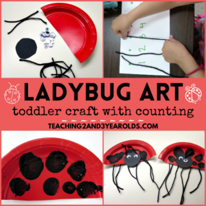 How to Make a Ladybug Art that Includes Counting