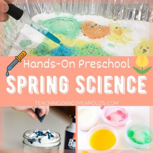 Hands-On Spring Science Activities for Preschoolers