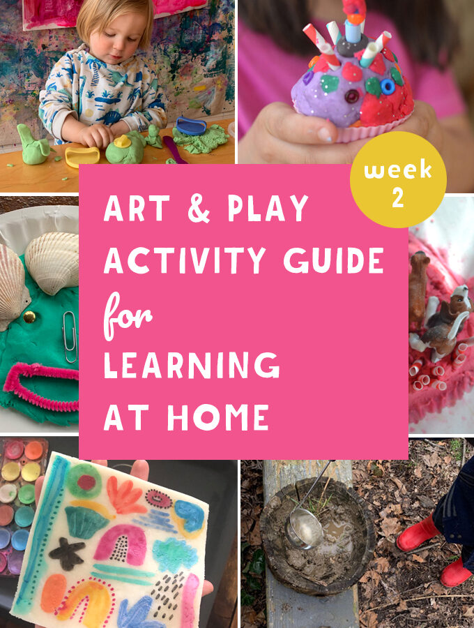 Are you and your kids quarantined at home because of the coronavirus? Well this Art and Play guide will help! Promoting math, literacy and science through art and play.