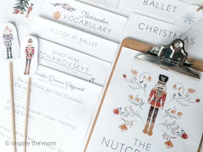An Introduction to The Nutcracker for Kids - Full nutcracker unit study for kids - www.inspirethemom.com