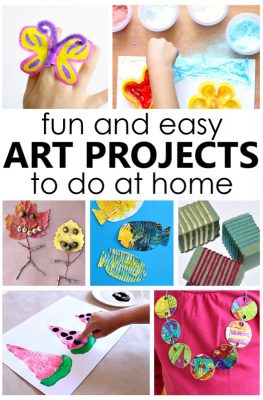 Fun and Easy Art Projects to Do at Home with Kids