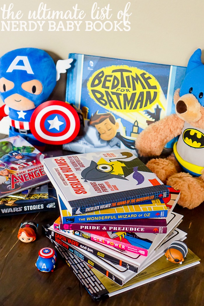 The Ultimate List of Nerdy Baby Books - From Star Wars and Superheroes to Code Monkeys and Classic Book Lovers, there is something for every nerd! | The Love Nerds