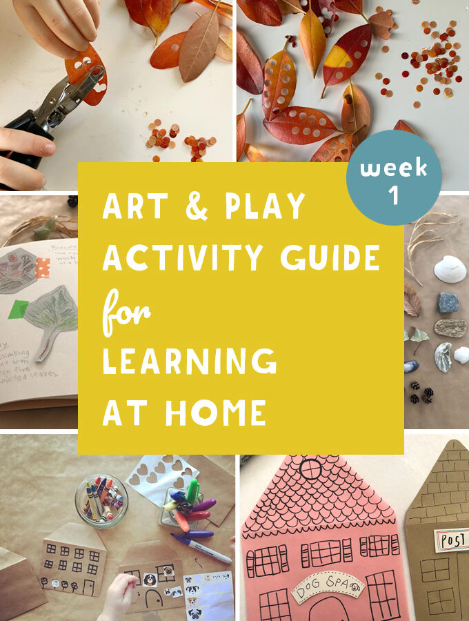 When school is canceled because of coronavirus and kids are quarantined at home, this is the perfect guide that promotes math, literacy and science through art and play.