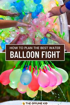 How To Plan The Perfect Water Balloon Fight