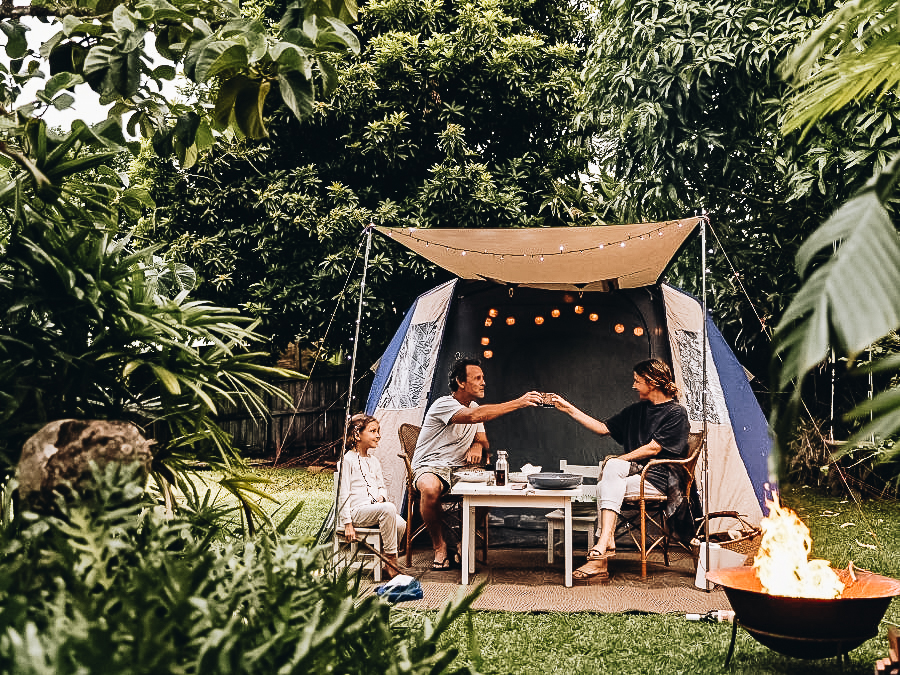 Camp in Your Backyard