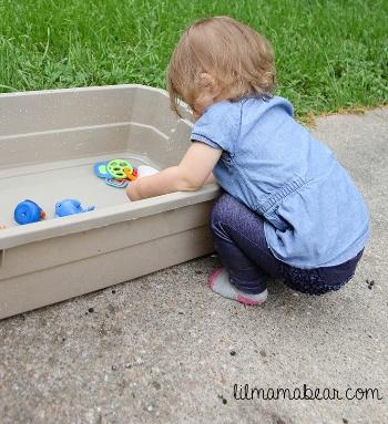 water table easy fun cheap inexpensive diy