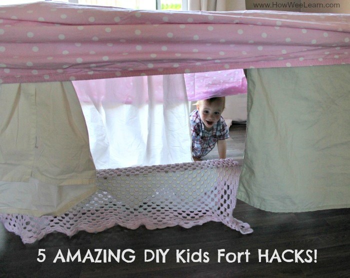 DIY Kids fort title