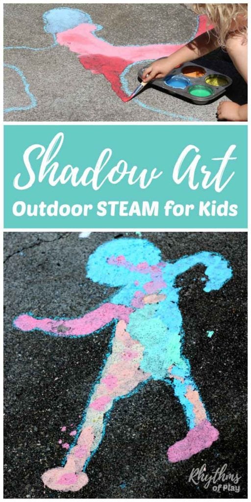 Painting outdoors - simple brilliant ideas to get outdoors and paint with kids without any complicated preparation #painting #processart #outdoors #letkidsbekids #creativekids #playoutdoors