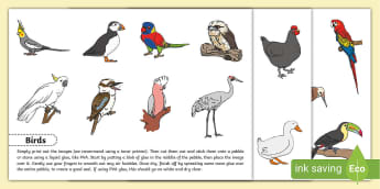 Birds Story Stones