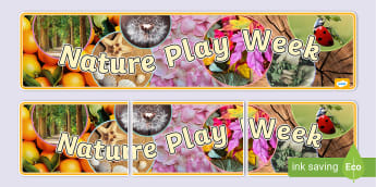 Nature Play Week Banner