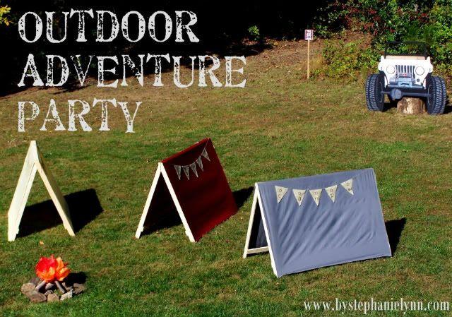 An Outdoor Adventure Fourth Birthday Celebration {camping, Jeeps & the great outdoors} - bystephanielynn