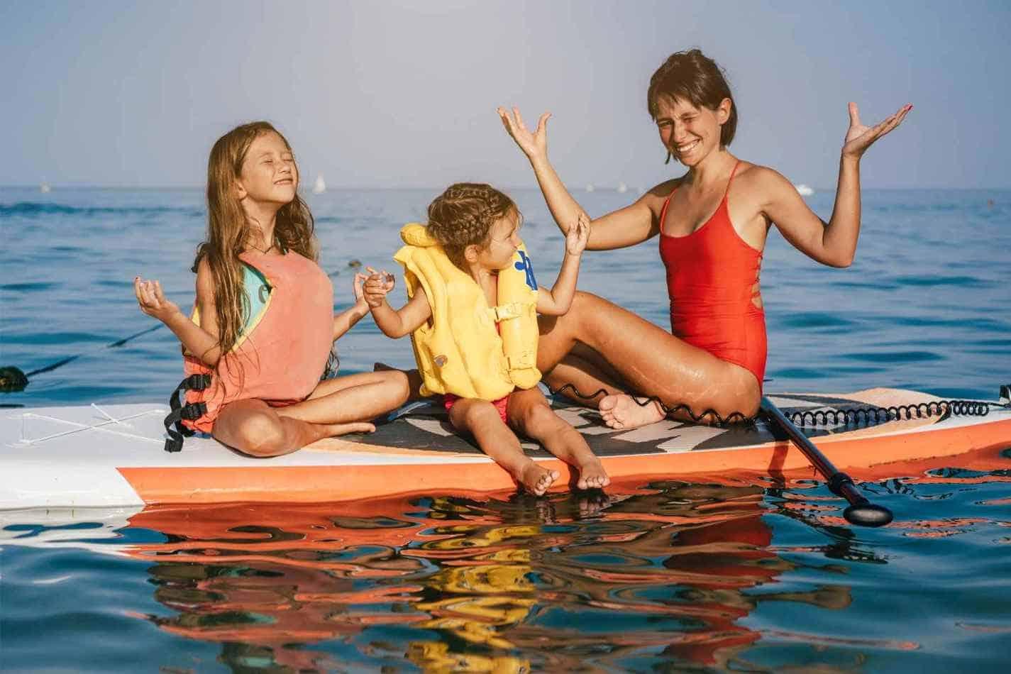 Incredible Ways To Paddle Board With Babies and Kids