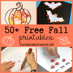 50+ Free Fall Printables Preschoolers Love