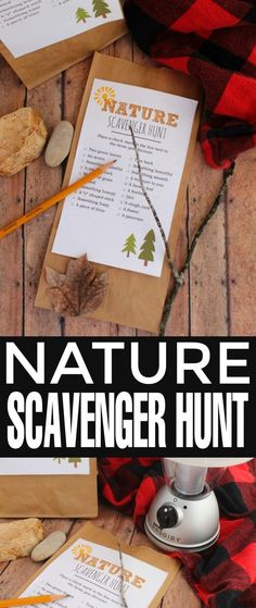 This may contain: an image of nature scavenger hunt