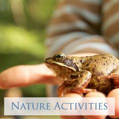 Forest school outdoor learning ideas and nature activities for children of all ages.